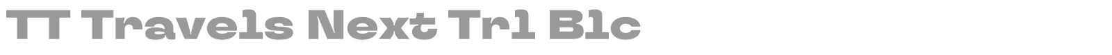 TT Travels Next font preview